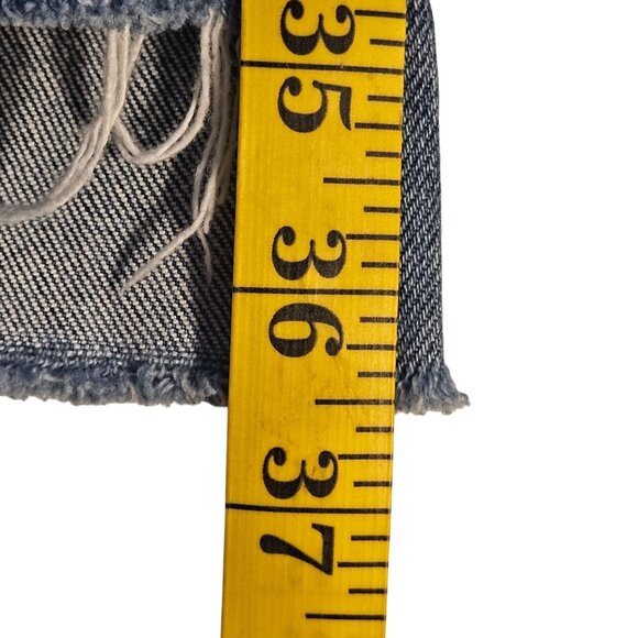 Mother Women Mid-Rise The Looker ankle step fray Jeans 25 Indie Clean Girl - Picture 14 of 16